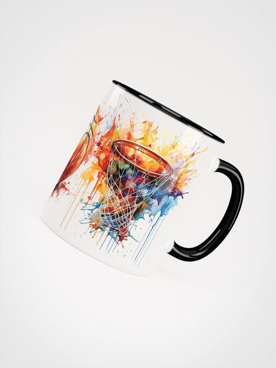 Swish & Sip Basketball Accent Mug product image (5)