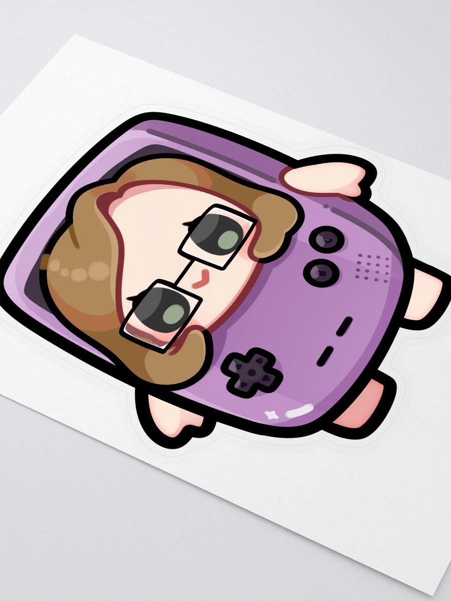 retro handheld sticker product image (3)