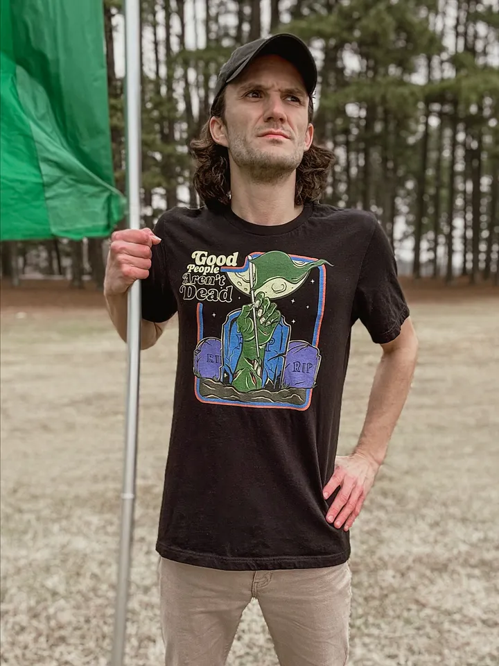 Good People Aren't Dead Zombie Unisex Tee product image (2)