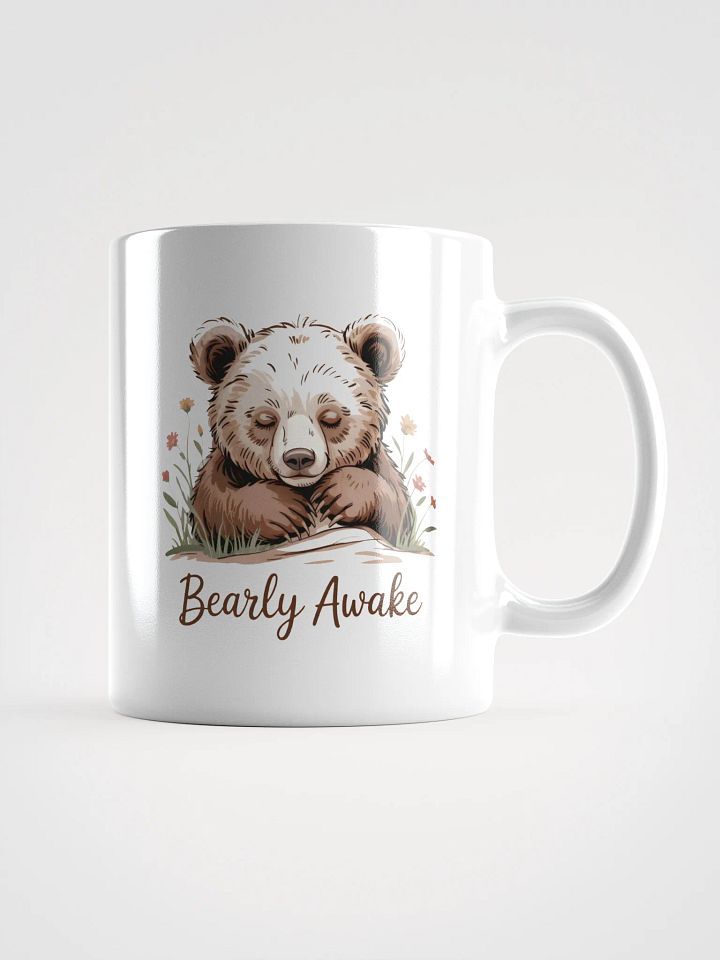 Bearly Awake Mug | Cute Sleepy Bear Mug product image (1)