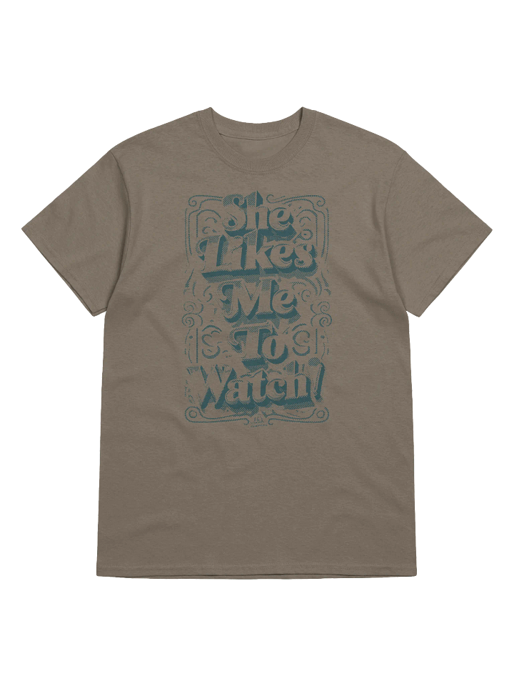 She Likes Me To Watch T-shirt product image (21)