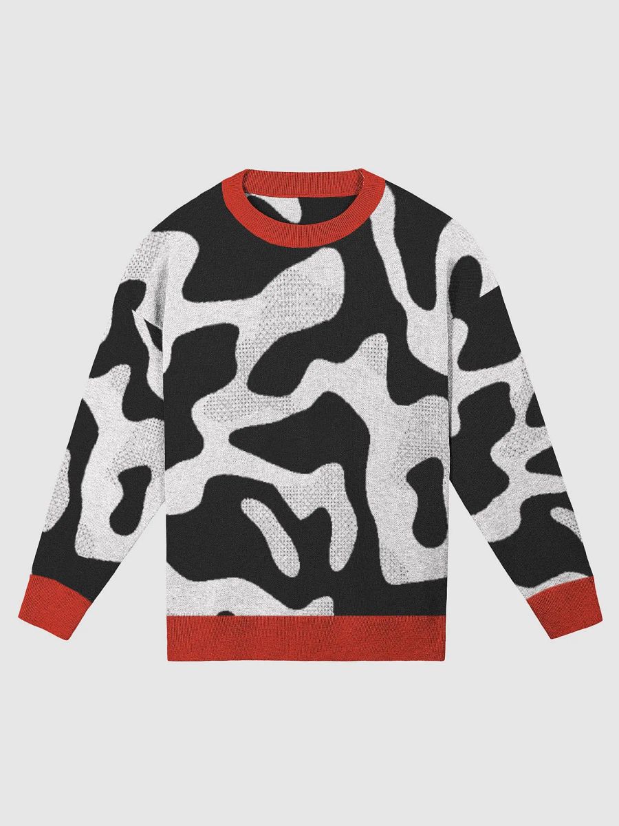 Urban Camo Jacquard Knitted Crewneck Sweater product image (1)