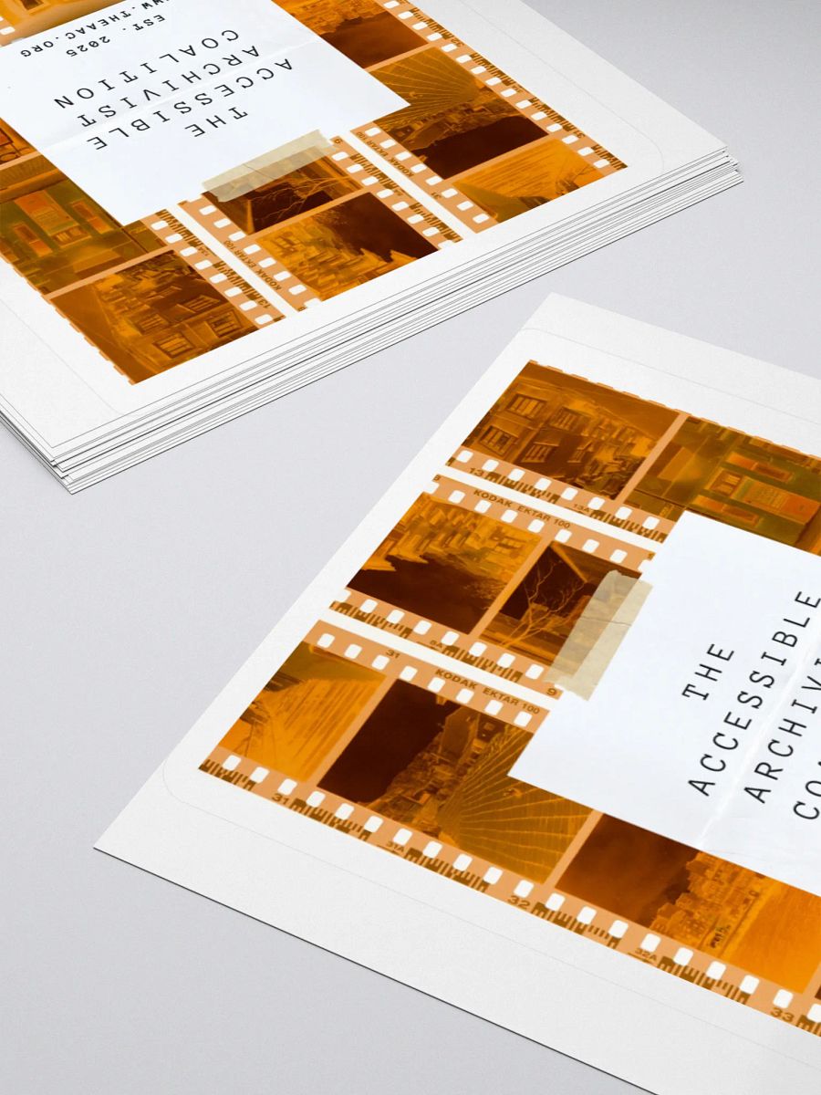 THE ACCESSIBLE ARCHIVIST FILM STICKER product image (11)