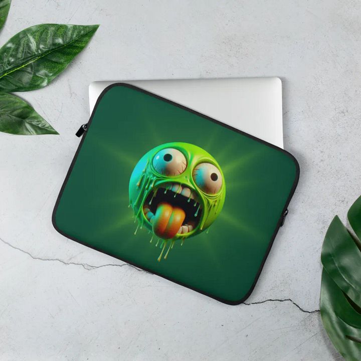 Emoji Scream Laptop Sleeve product image (2)