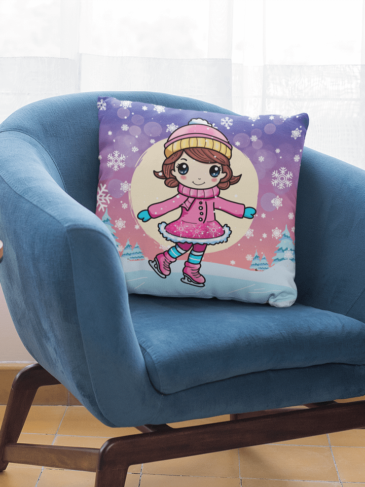Ice Princess Kawaii Pillow product image (1)