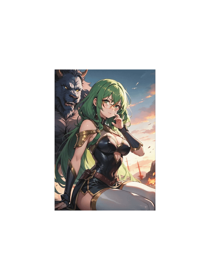 Green K Warrior Poster product image (3)