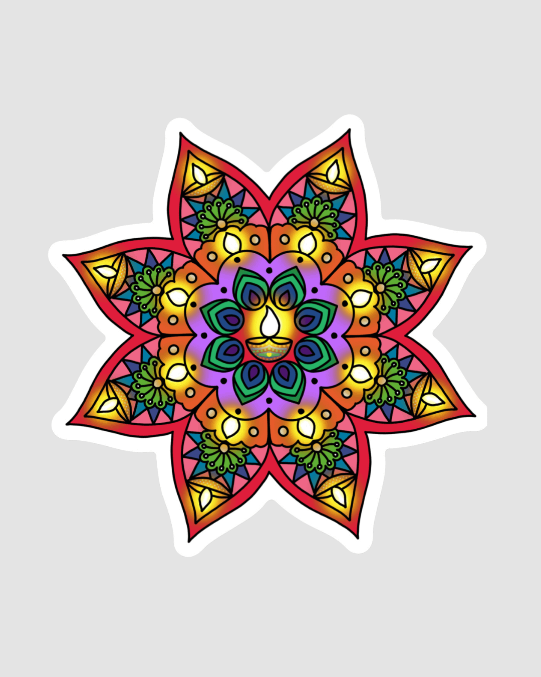 Diwali Diya Magnet product image (1)