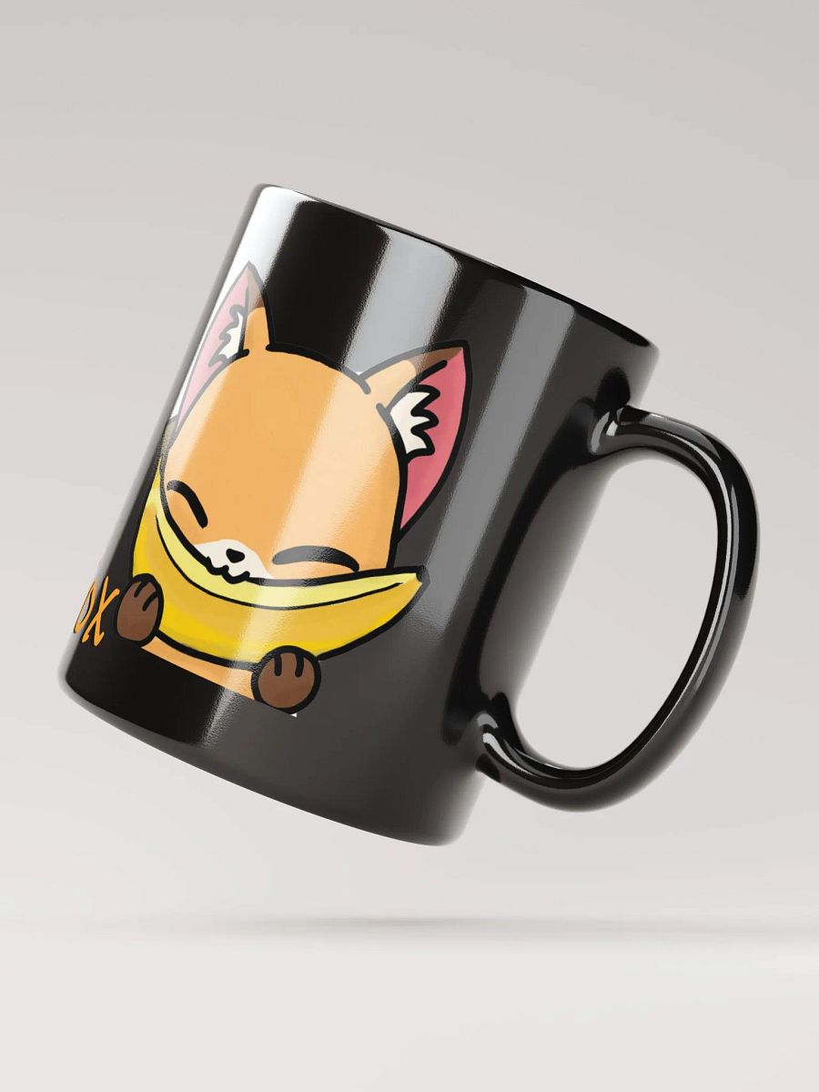 Banana Black Glossy Mug product image (5)