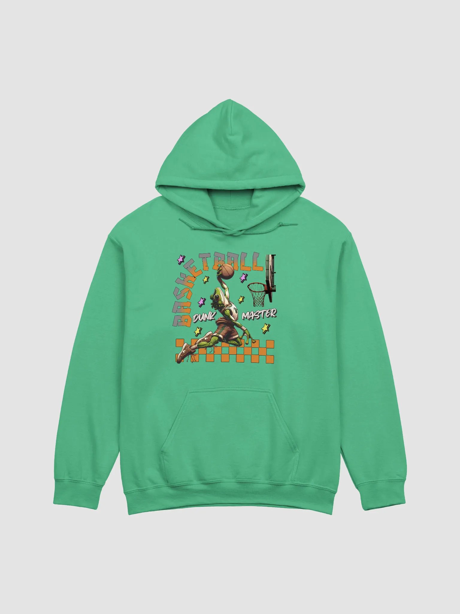 Basketball Dunk Master Frog Hoodie product image (7)