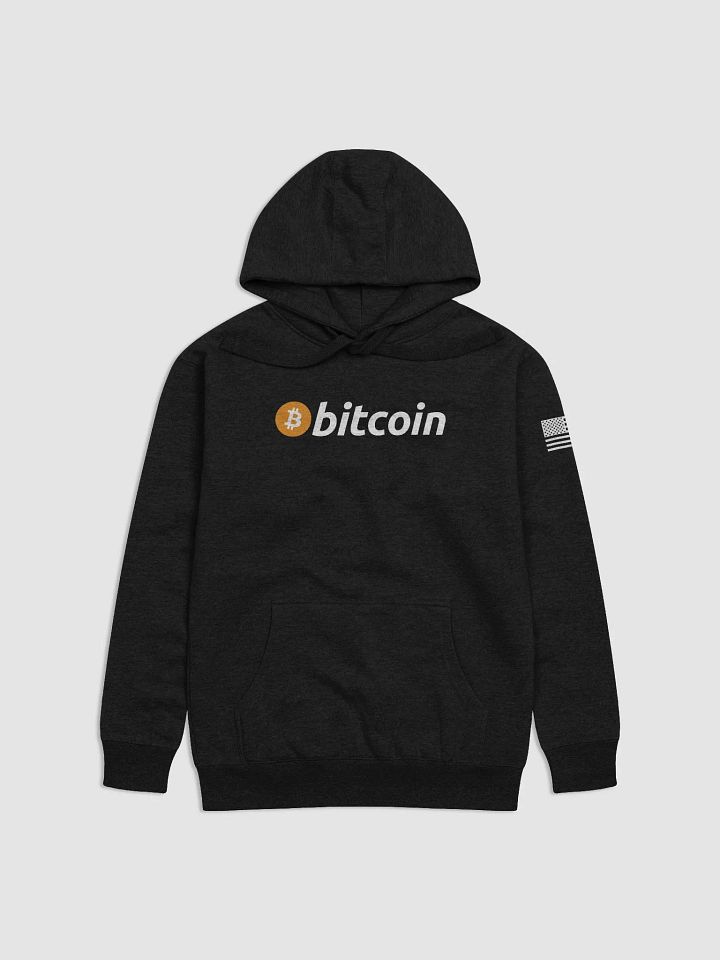 Bitcoin Hoodie w/Flag product image (2)
