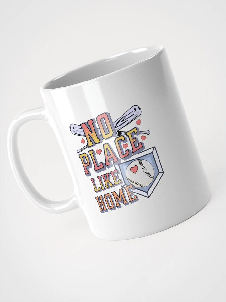 No Place Like Home Baseball Heart Mug product image (2)