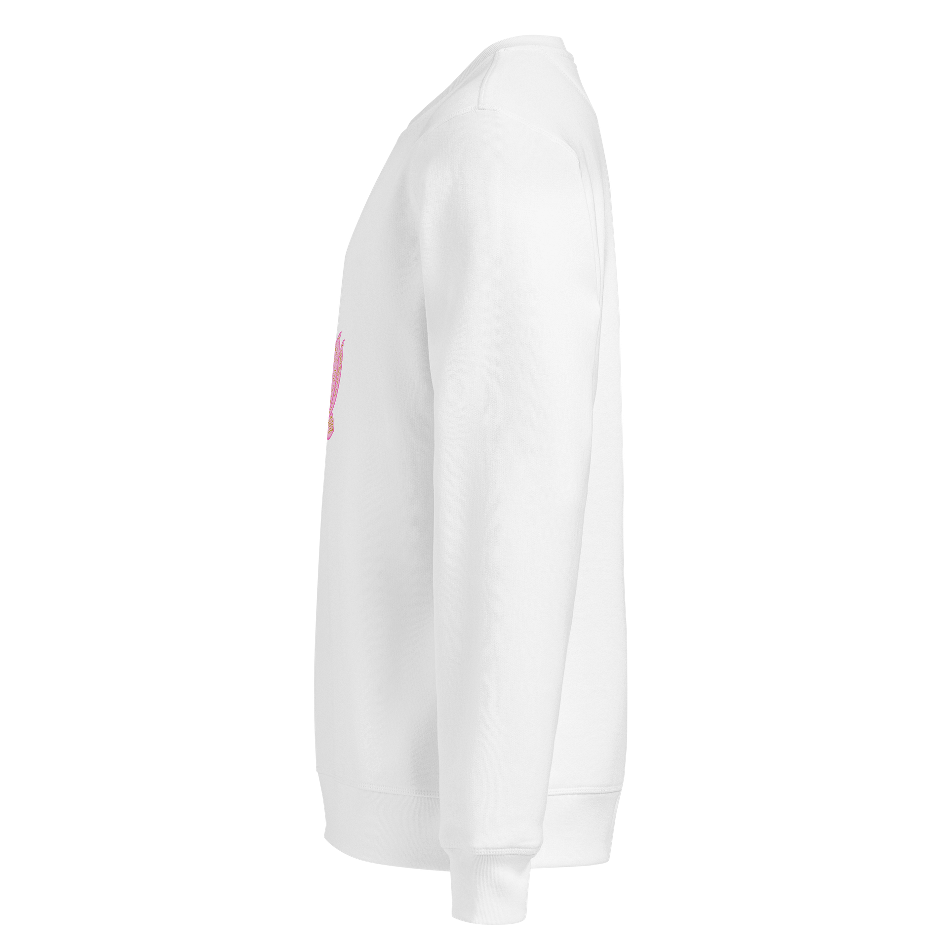 Golden Lotus Unisex Organic Sweatshirt product image (3)