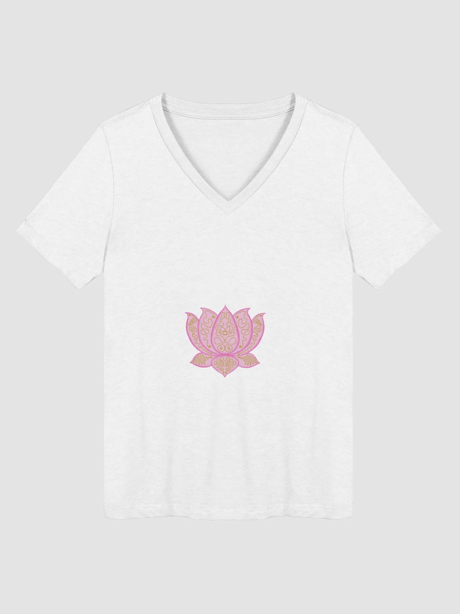 Lotus Eye V-Neck Tee product image (3)