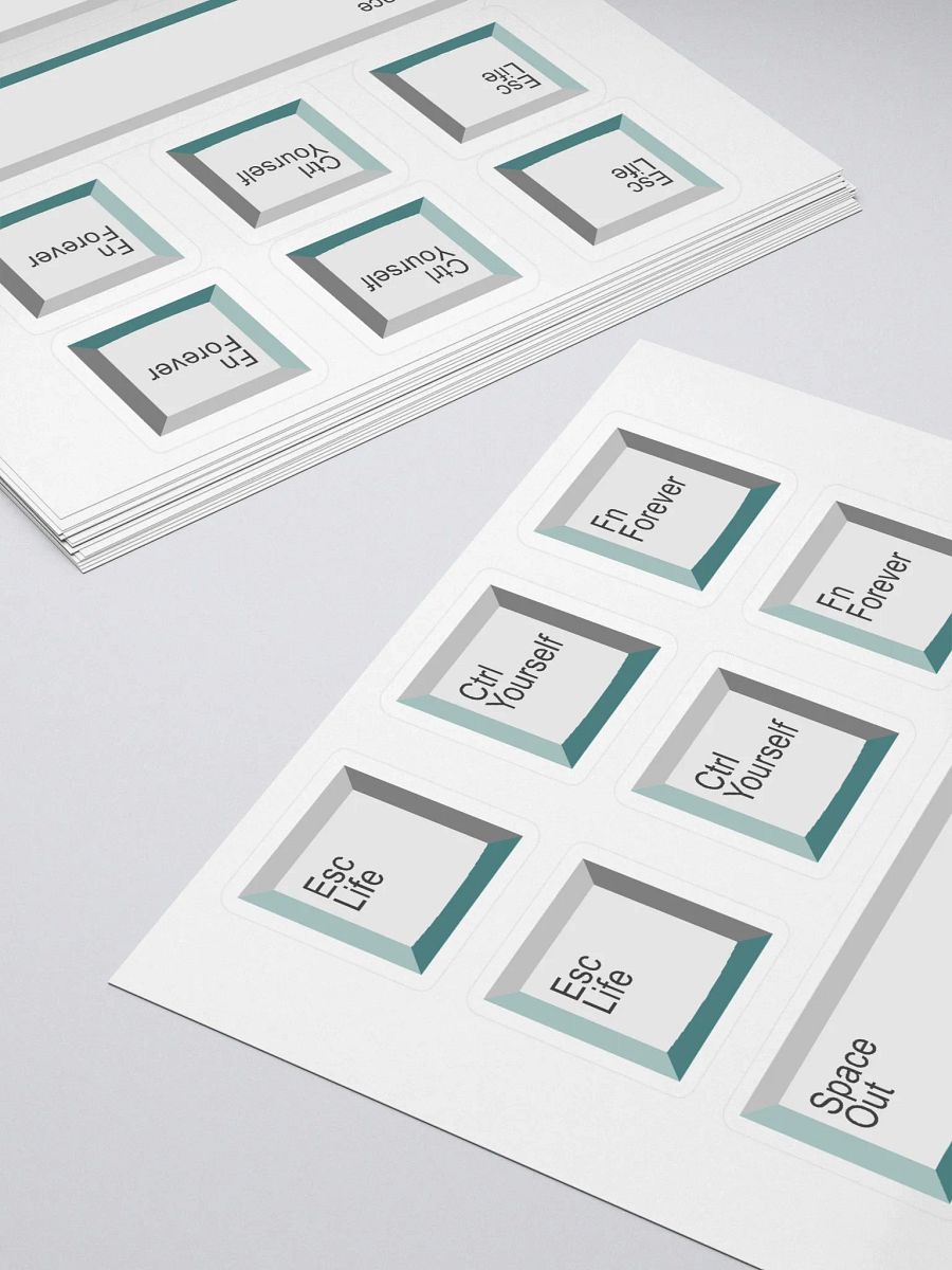 Motivational Keyboard Keys - Sticker Set product image (4)