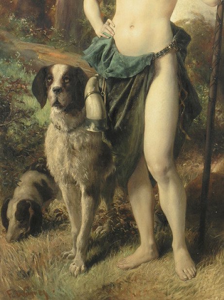 ''Diana on the Hunt'' by Ferdinand Wagner Jr. Poster product image (5)