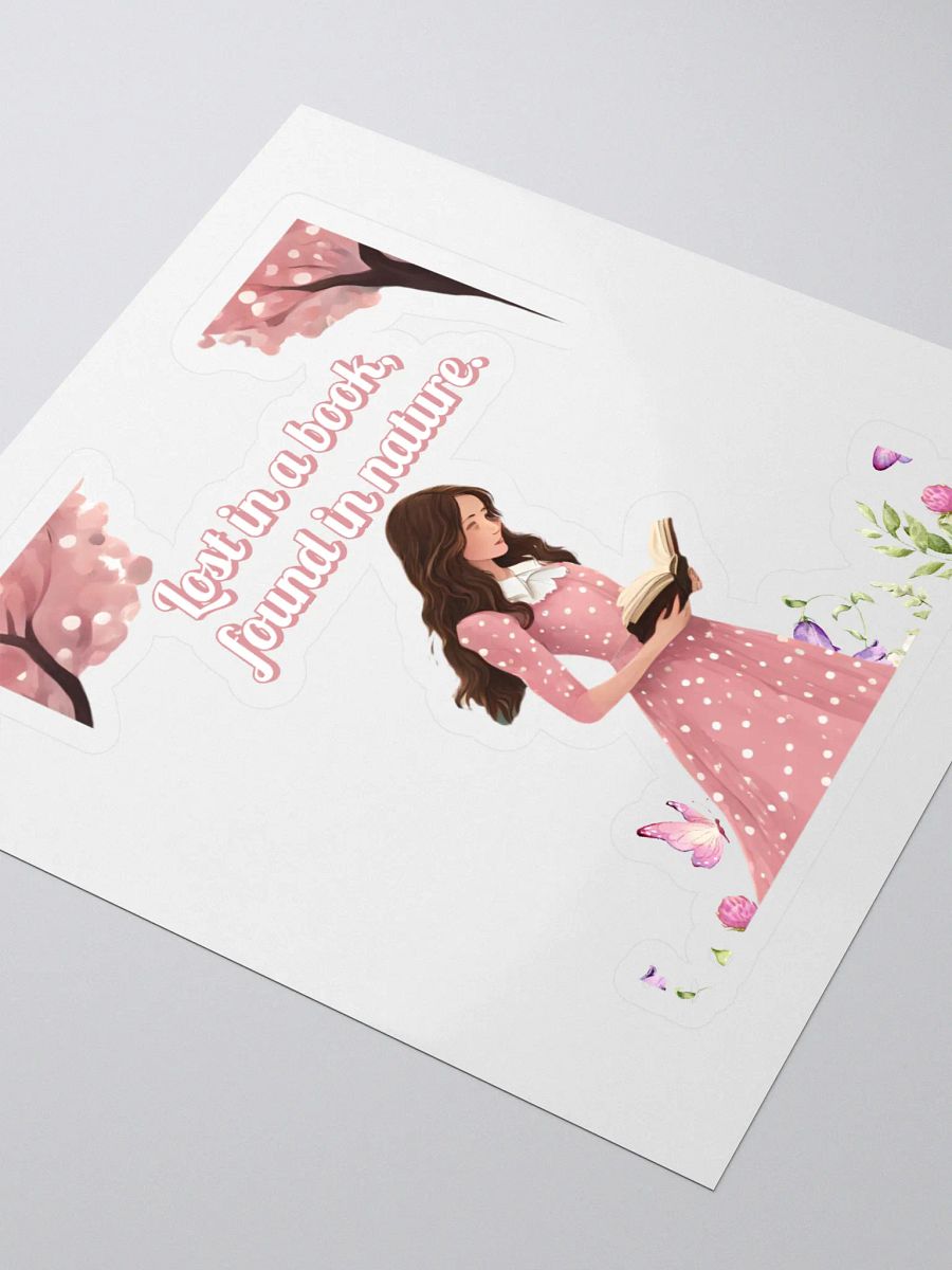 Lost In A Book, Found In Nature Sticker product image (3)