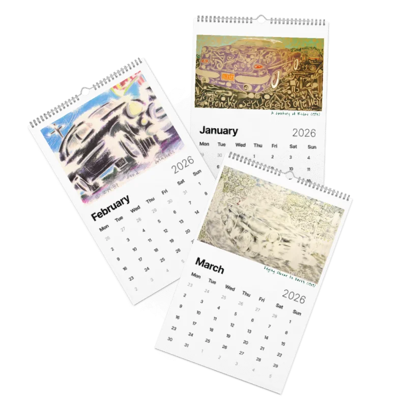 A Year of Nic's Cars - 2026 Wall Calendar (Large Format) product image (7)