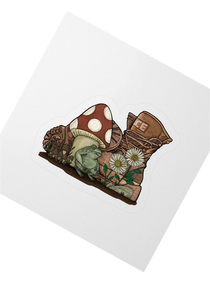 This Frog Don't Dance - Sticker product image (4)
