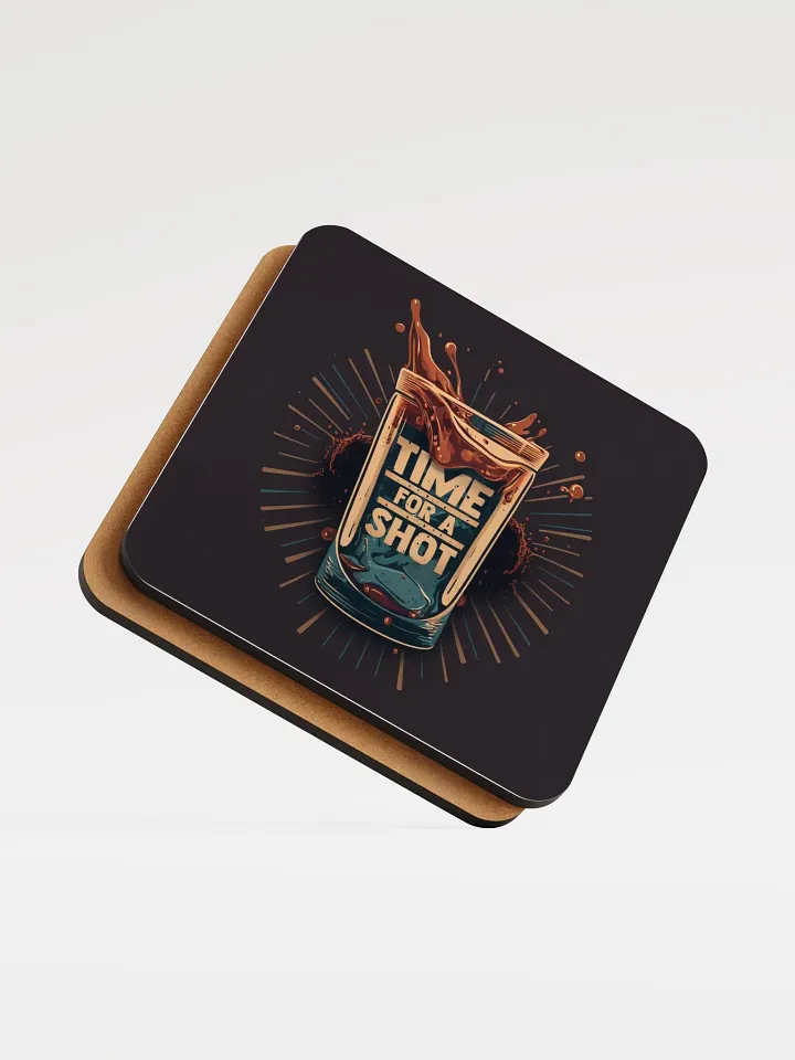 Time For a Shot Coaster product image (1)