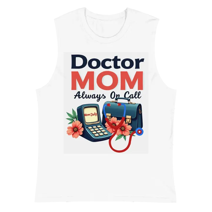 Doctor Mom Muscle Tank product image (2)
