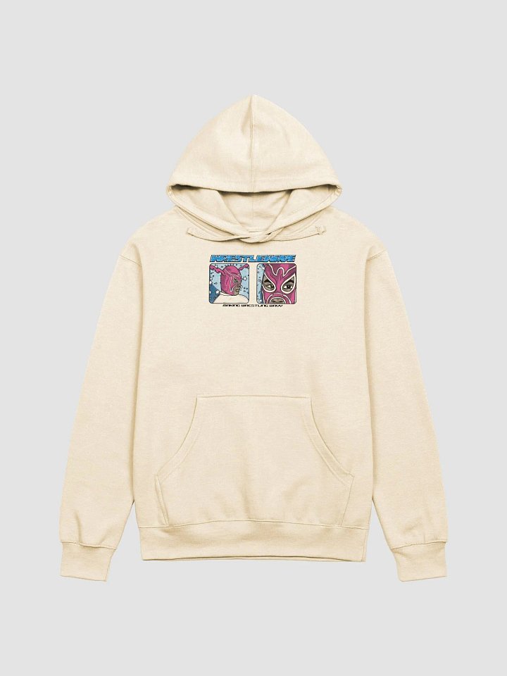 Wavy Luchador Hoodie (Pink) product image (2)