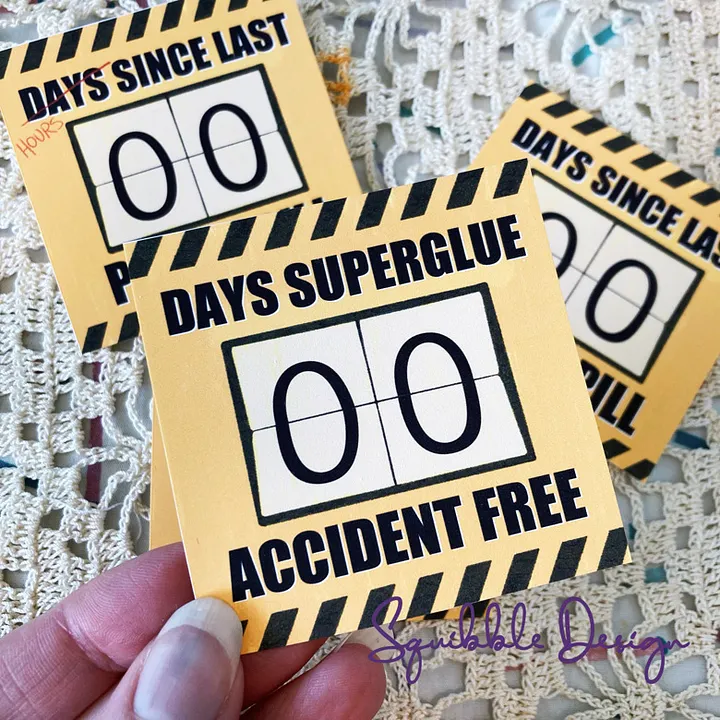 Vinyl Sticker - Artist Incidents: Superglue product image (1)