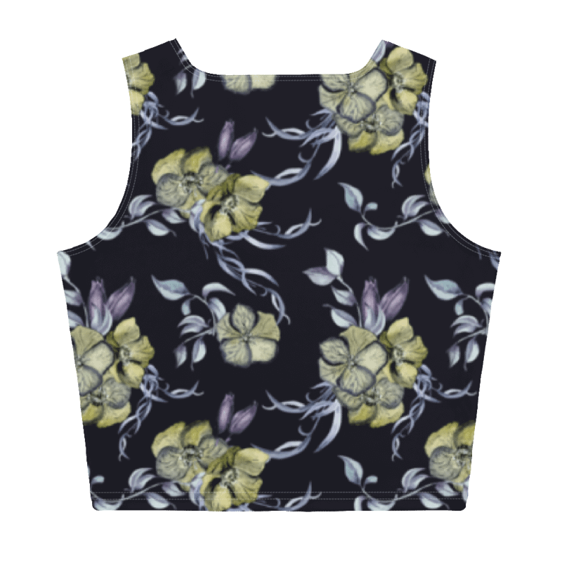 Gothic Flower | Crop Top T-Shirt product image (6)