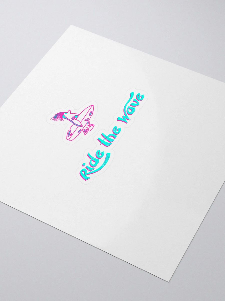 Ride the Wave Sticker product image (3)