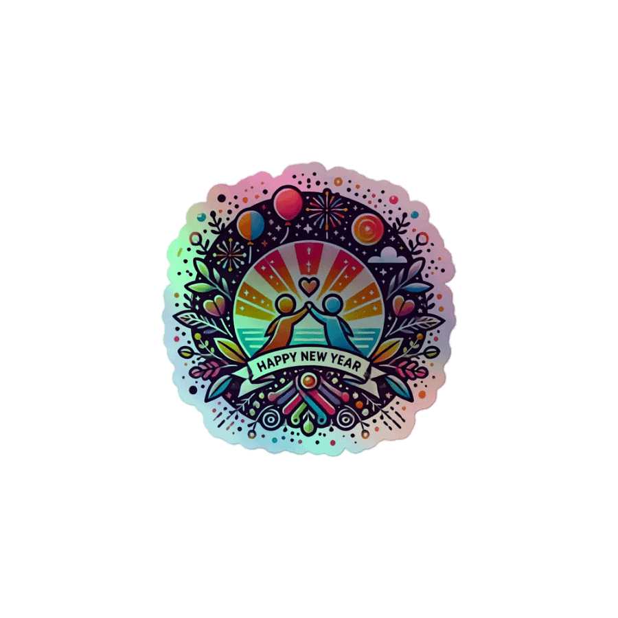Celebrate Love New Year Sticker Sheet product image (1)