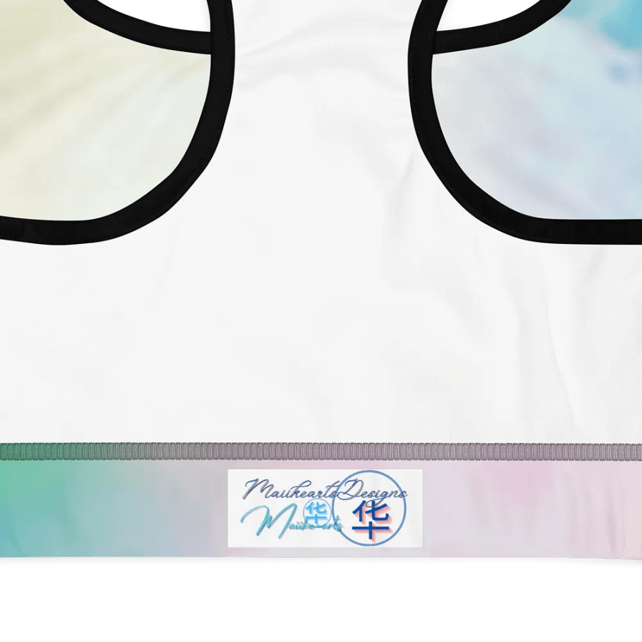 Blur cloud rainbow Design Sports Bra - V1 product image (5)