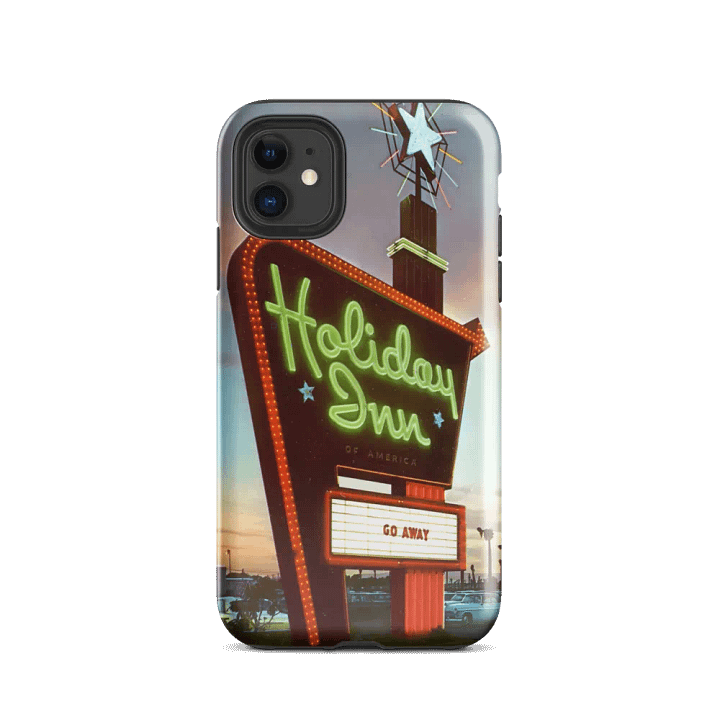 Retro Holiday Inn Go Away iPhone® Tough Case product image (2)