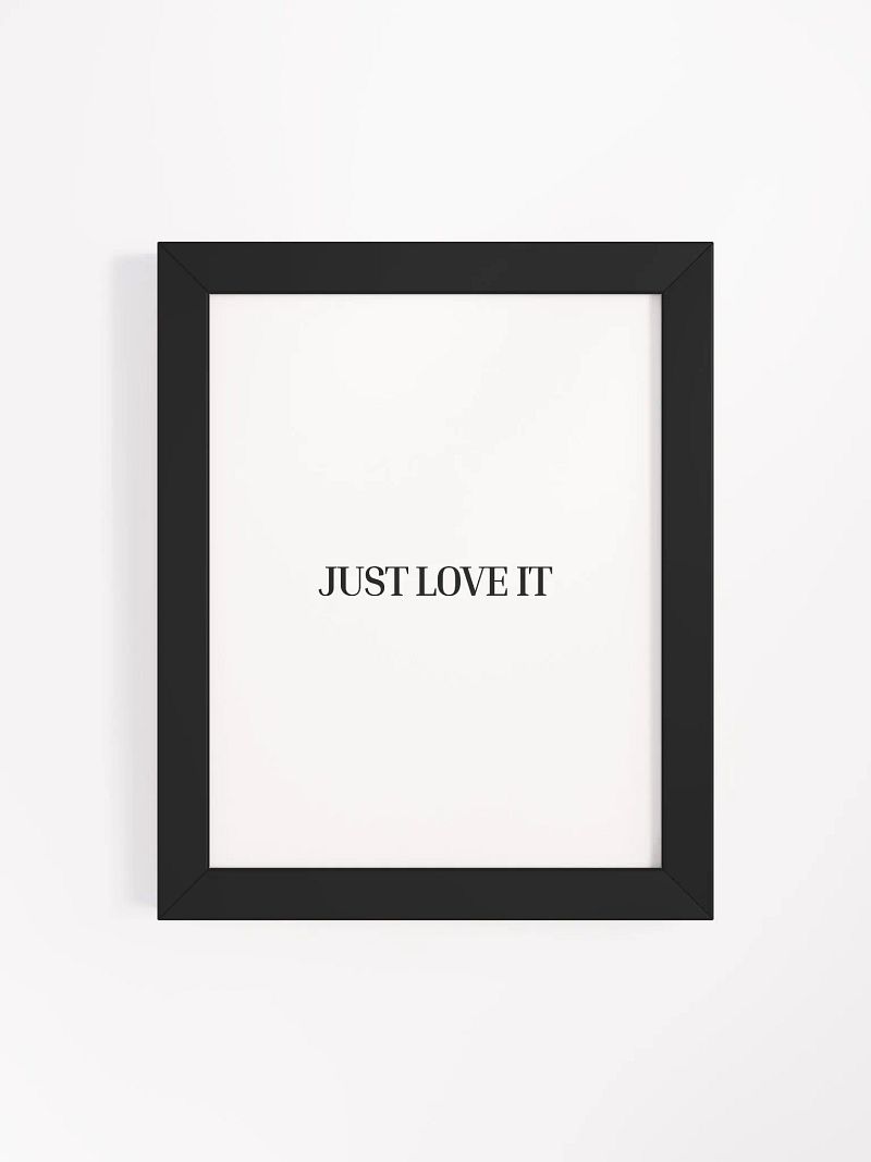 Just Love It Poster