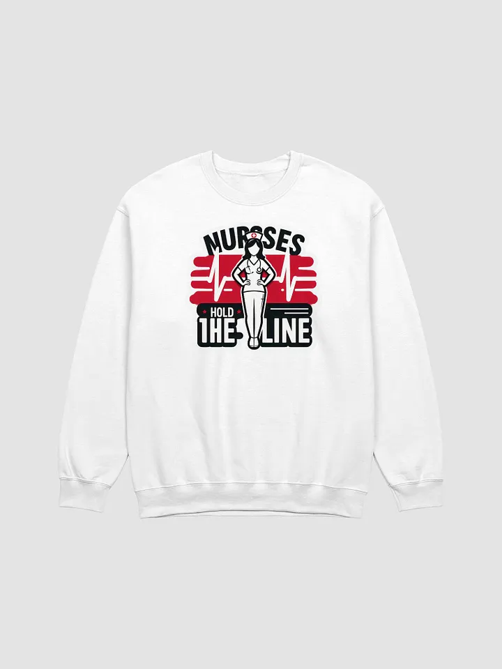 Nurse Power EKG Crewneck Sweatshirt product image (6)