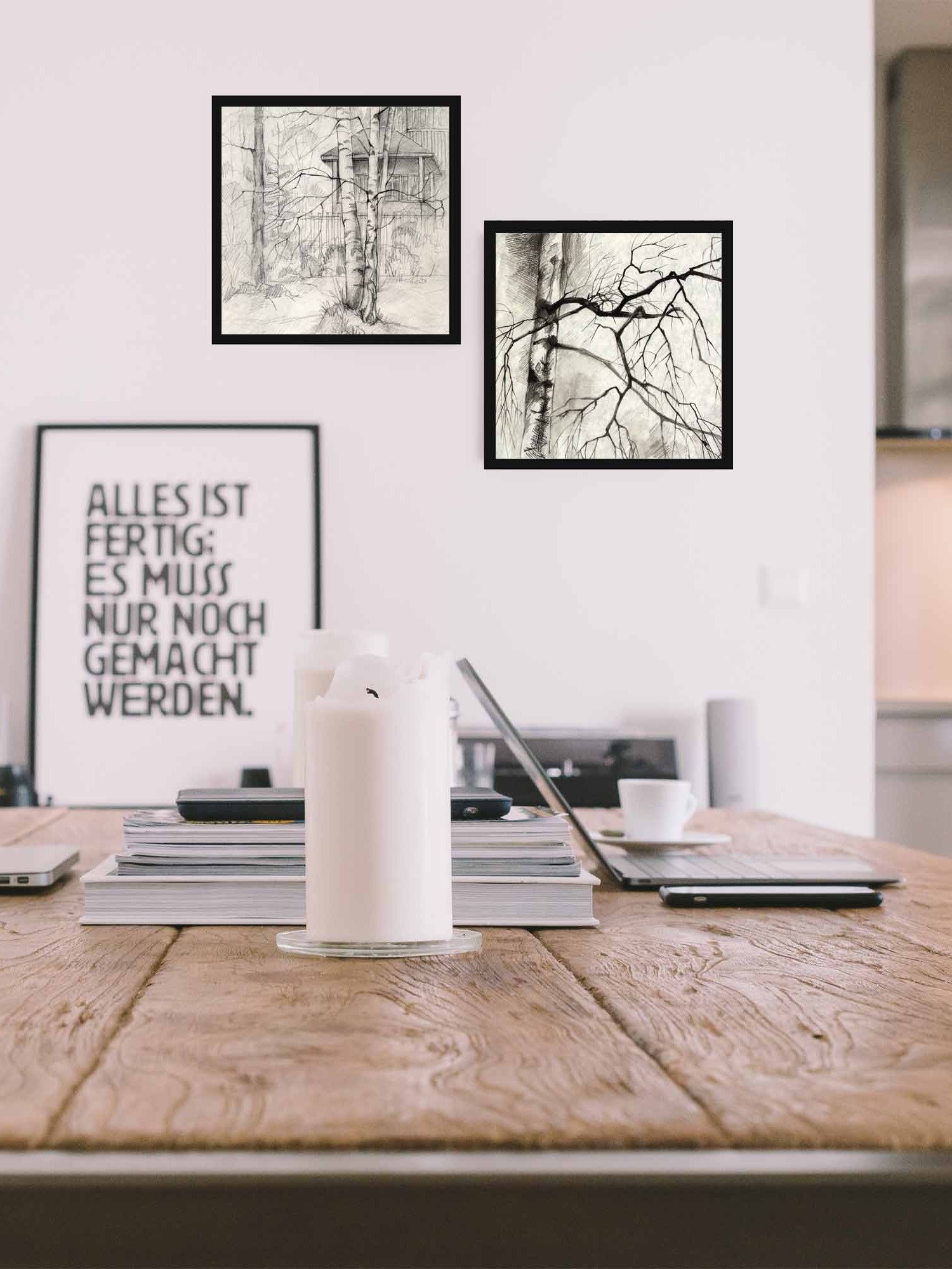 Birch Whispers Canvas - Birches product image (4)