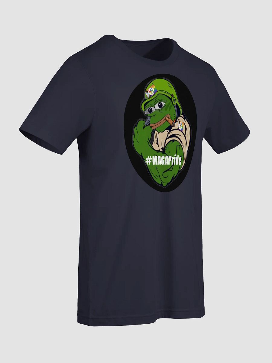 . 🖤💪🐸 #MAGAPride™ Alpha Female Tactical Tee – Blackout Edition (Like The Yin and The Yang, Also in White) product image (7)