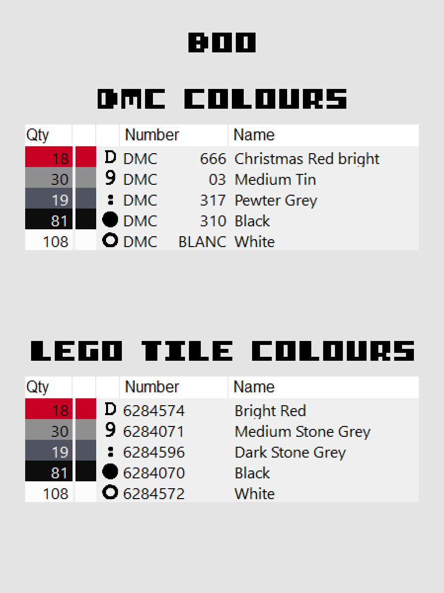 Boo Pixel Art product image (4)