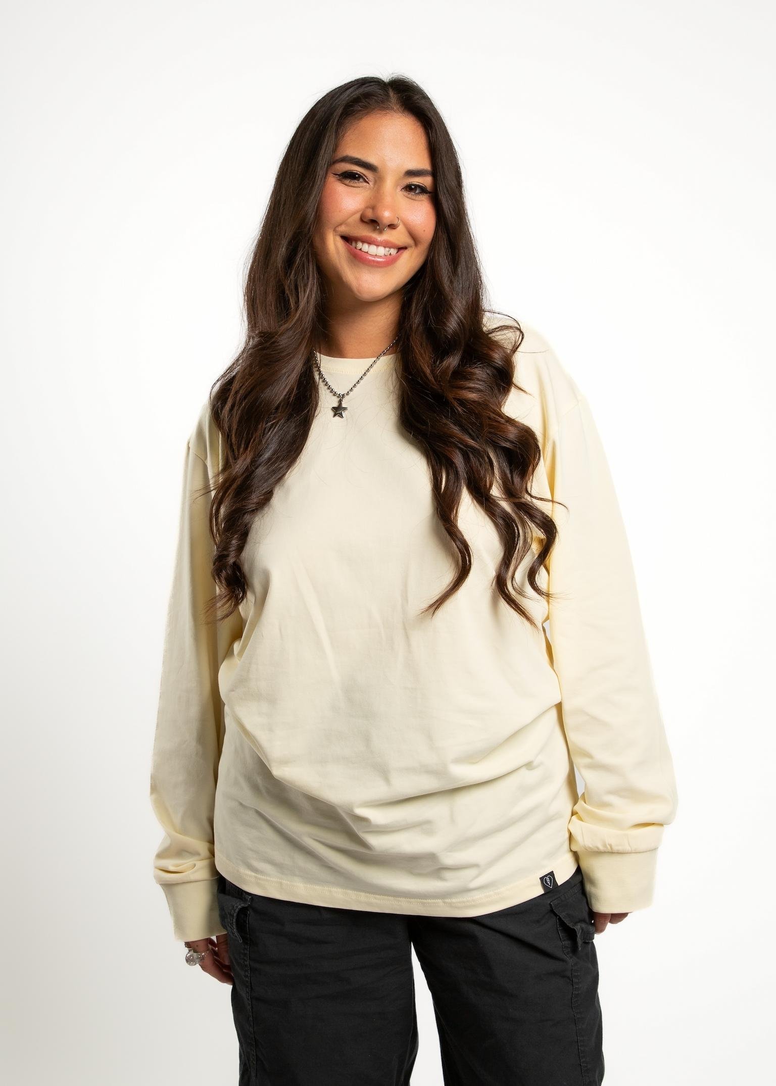 Long-Sleeve Tee 2-Pack - Navy/Bone product image (3)