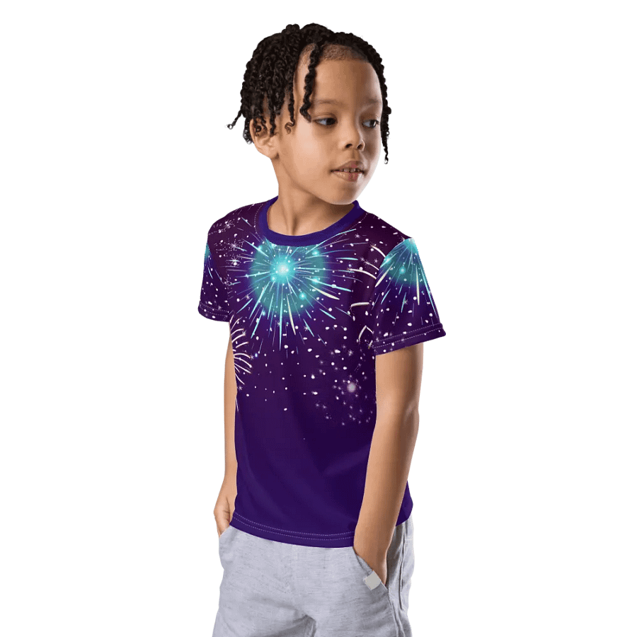 Festive Night Sky Kids T-Shirt product image (12)