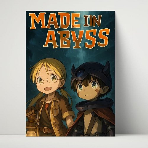 ✨ Adventure waits in the depths… ✨
This brand-new Made in Abyss metal print captures Riko & Reg stepping into the unknown wit...