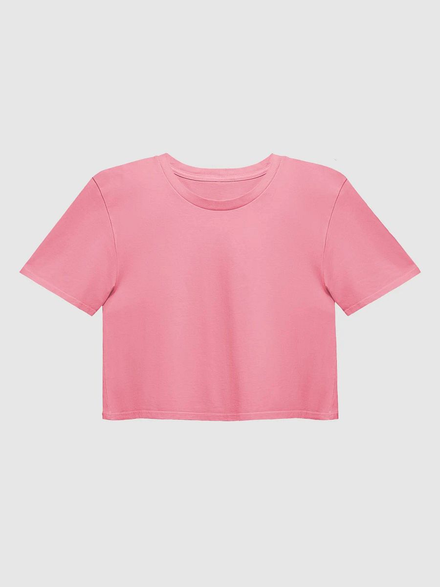 Plain Color Bubblegum Crop Top product image (5)