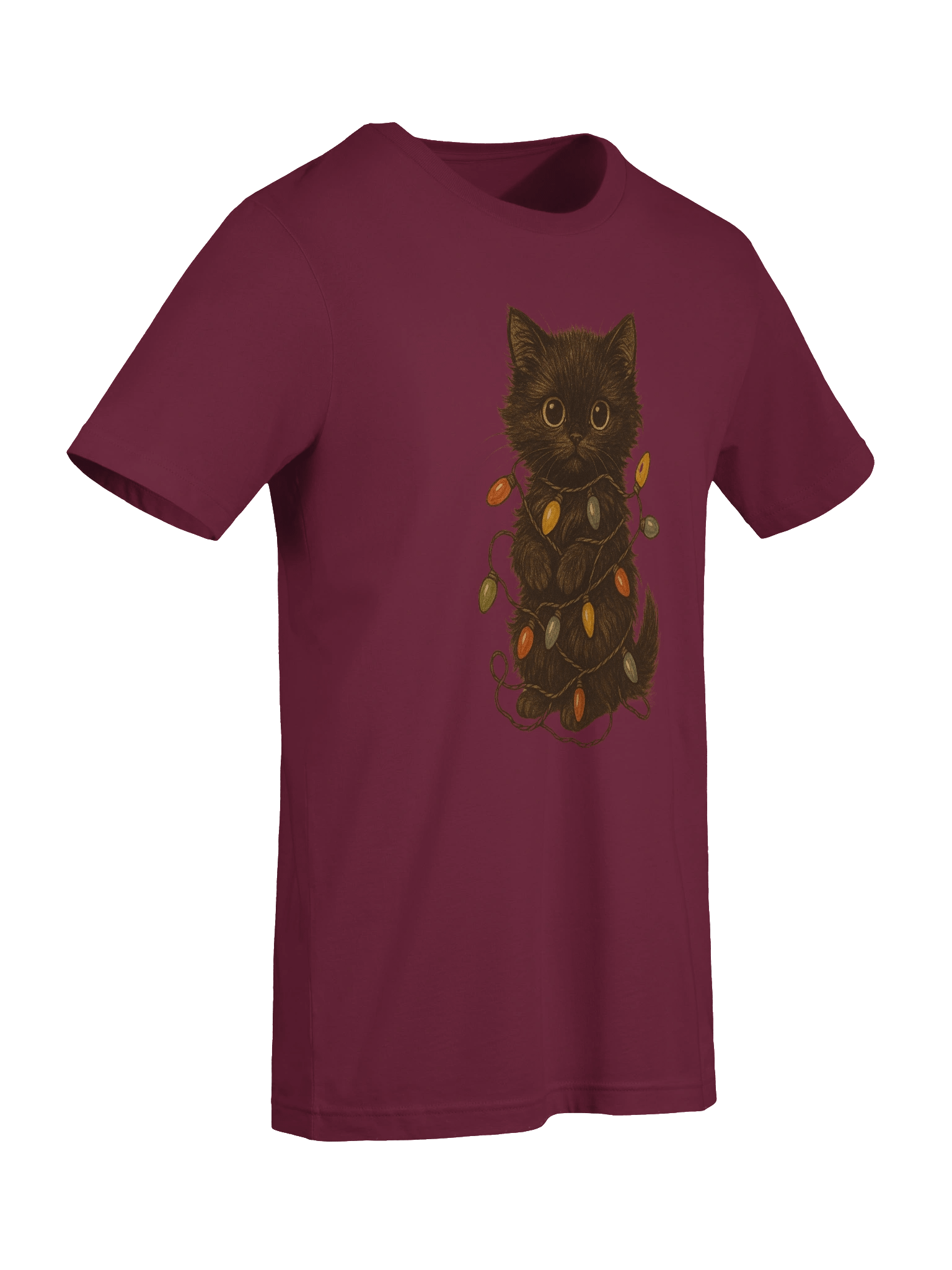 Fluffy Kitten String Lights T-Shirt product image (21)