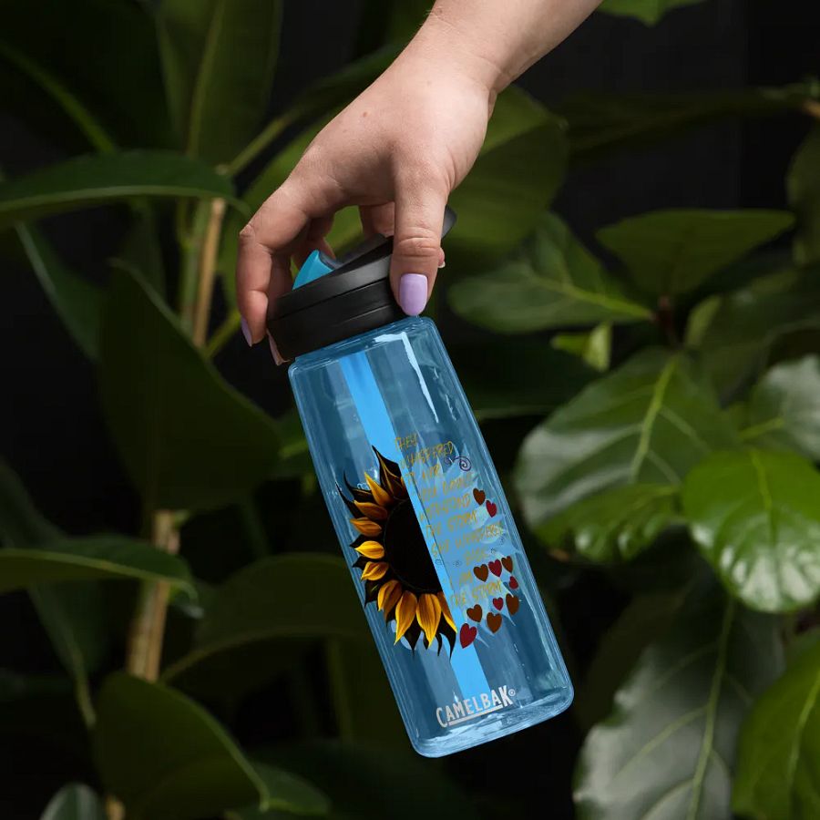 I Am the Storm Sunflower CamelBak Water Bottle product image (5)