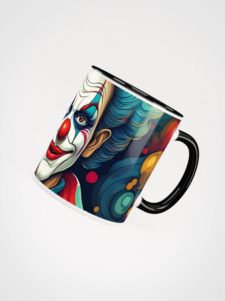 Ceramic Mug with Color inside male vice clown product image (27)