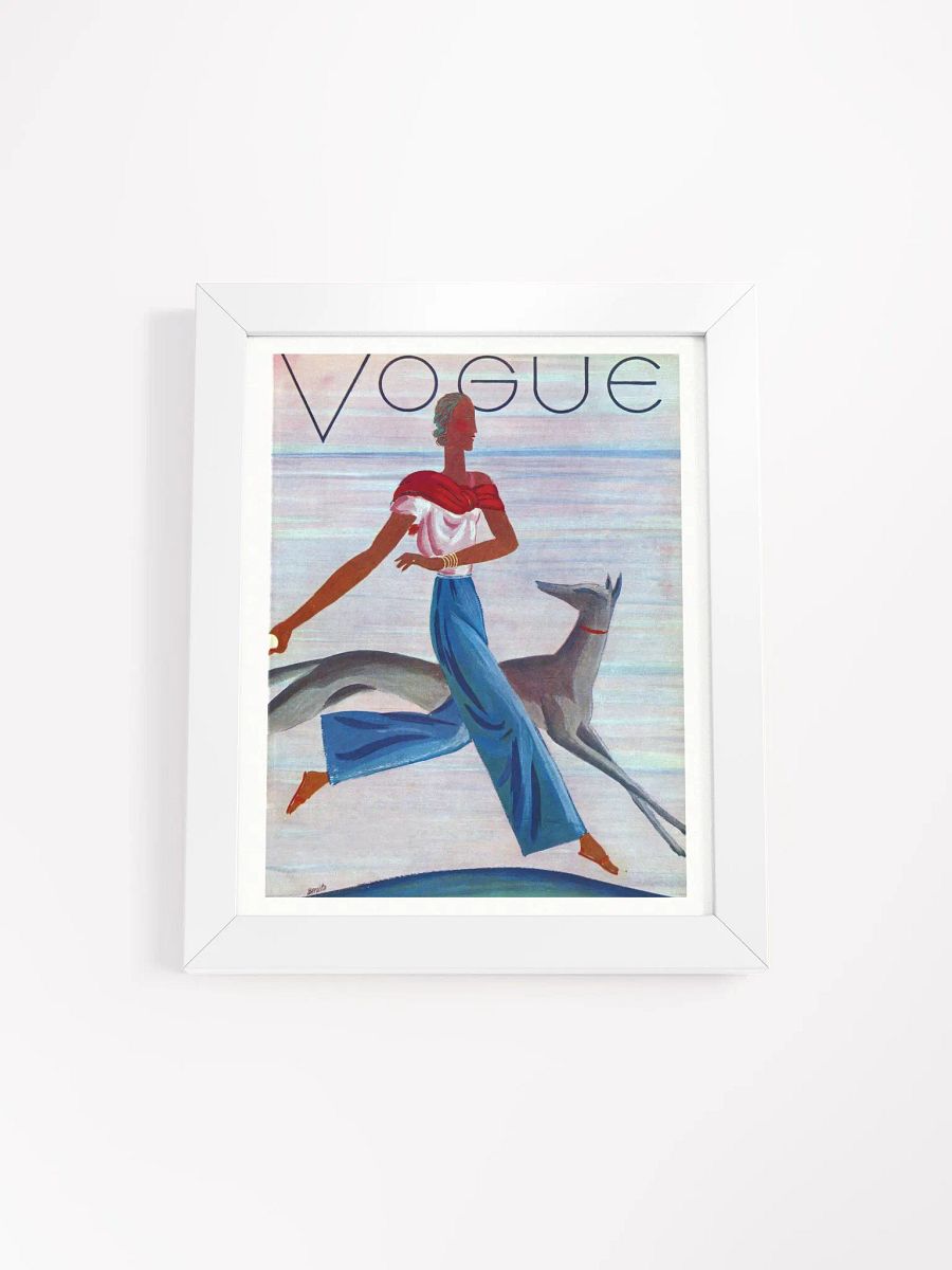 French Vogue Cover July 1930 by Eduardo Benito product image (17)
