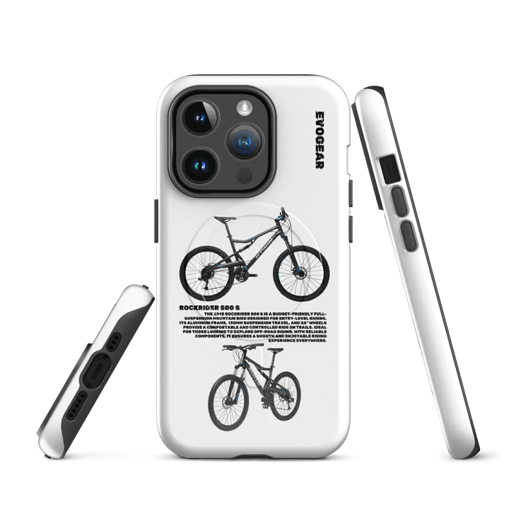 White Rockrider 500 S iPhone MagSafe Case product image (3)