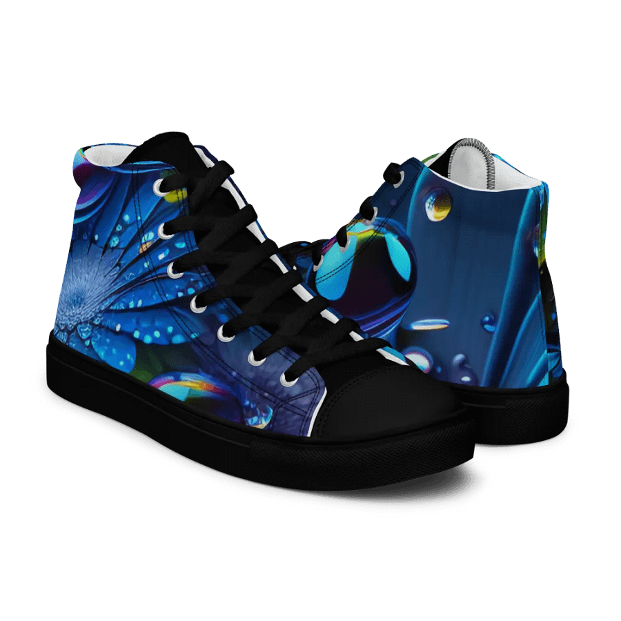 Kawaiikitten Exclusive Premium Dew Drop Canvas High-Top Shoes product image (4)