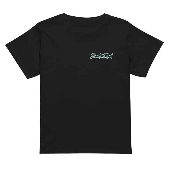 Light Blue 'PhantomMaul' High-Waisted Tee product image (1)