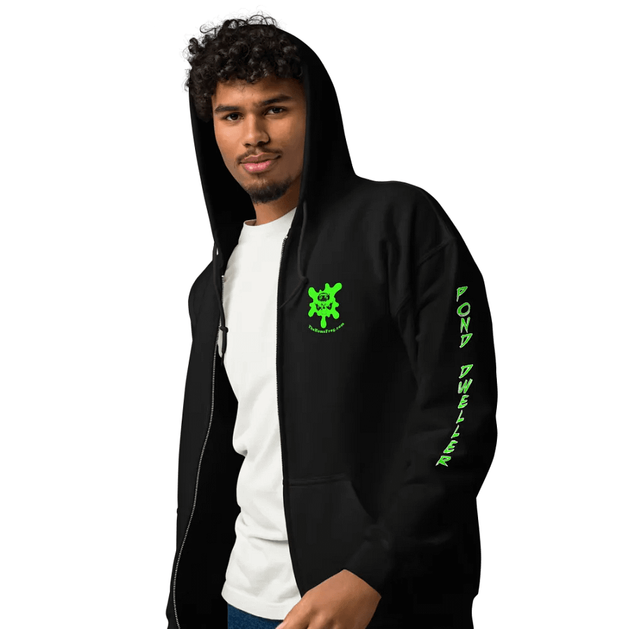 The OG Green Zipper Hoodie product image (5)