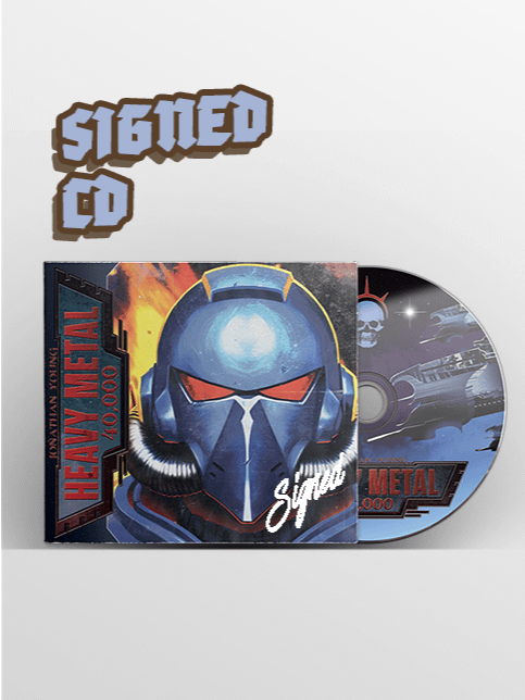 Signed CD - 40K Heavy Metal || PREORDER product image (1)