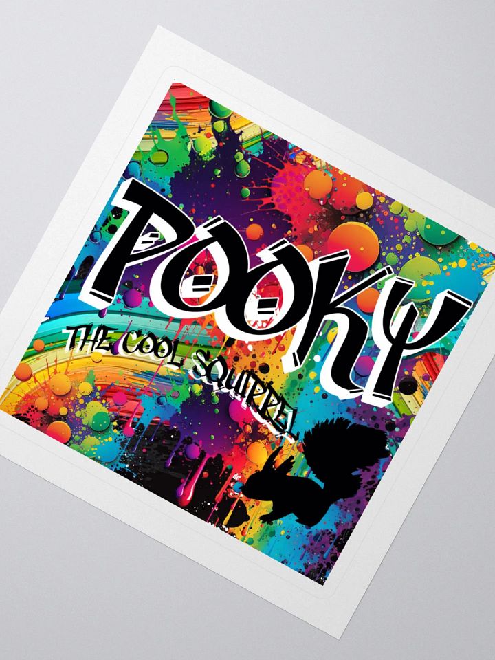 POOKY: The Cool Squirrel Sticker Set product image (2)